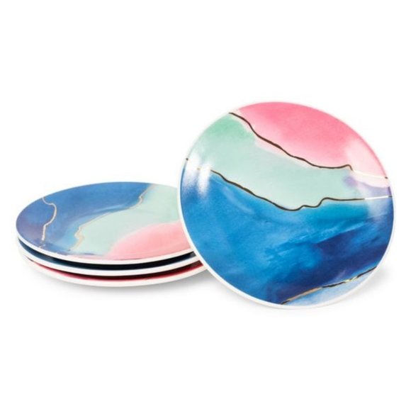 Jill and Ally 4 Piece Entertaining Plate Set NIB - Picture 2 of 3